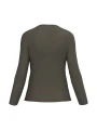 KARIBAN T-shirt col rond manches longues femme /api/colors/7d4189a1-61a3-430b-83e5-a3a6fe159806 personnalisable