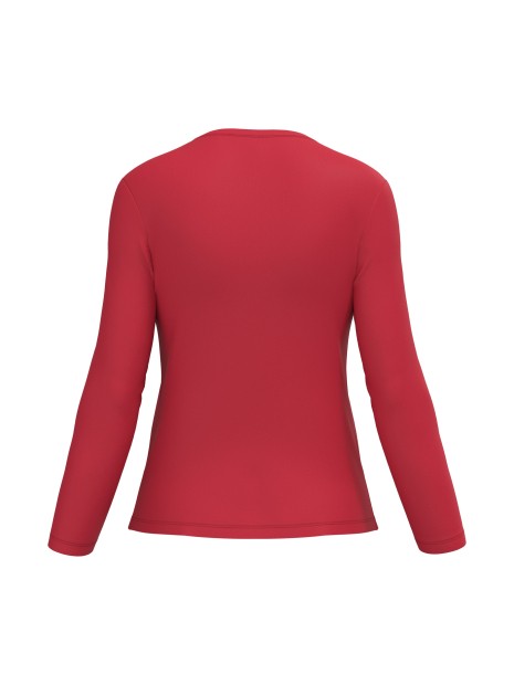 KARIBAN T-shirt col rond manches longues femme /api/colors/c953313a-9c9d-493b-934e-ddcf8fada2ae personnalisable