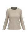 KARIBAN T-shirt col rond manches longues femme /api/colors/1d539d1a-76f0-4132-93c4-8034fe18b1e9 personnalisable