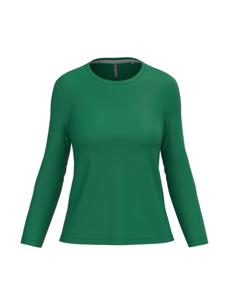 KARIBAN T-shirt col rond manches longues femme /api/colors/8e228bbe-4407-4cbc-b57b-e0b7f7e9d211 personnalisable