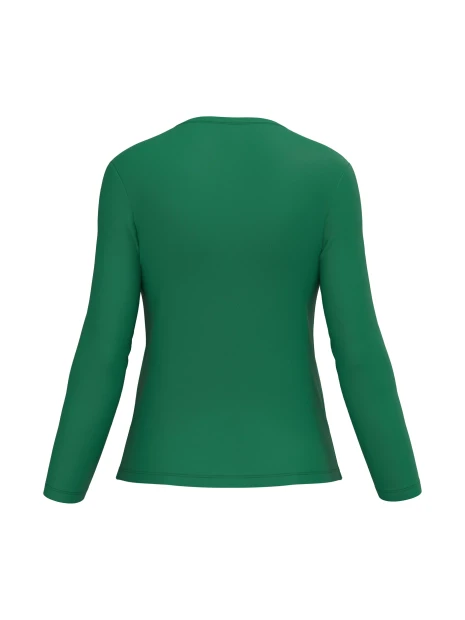 KARIBAN T-shirt col rond manches longues femme /api/colors/8e228bbe-4407-4cbc-b57b-e0b7f7e9d211 personnalisable
