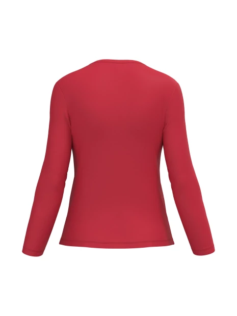 KARIBAN T-shirt col rond manches longues femme /api/colors/c953313a-9c9d-493b-934e-ddcf8fada2ae personnalisable
