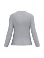 KARIBAN T-shirt col rond manches longues femme /api/colors/a37ac46b-201c-43db-9085-8f3a99c04b1c personnalisable