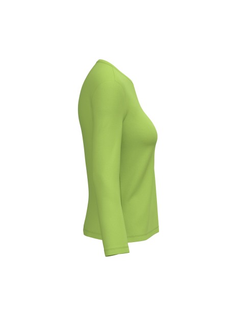 KARIBAN T-shirt col rond manches longues femme /api/colors/8facb4b8-f974-4489-9f35-f89e0fd34bf7 personnalisable