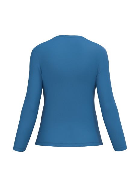 KARIBAN T-shirt col rond manches longues femme /api/colors/68572561-1214-42b1-b94c-44fb780d37b4 personnalisable