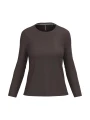 KARIBAN T-shirt col rond manches longues femme /api/colors/b1e9730e-2307-4dc6-a97e-0dcccdb1ecfa personnalisable
