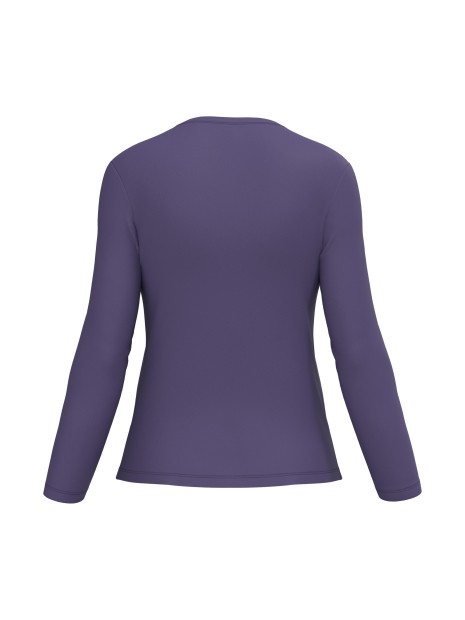 KARIBAN T-shirt col rond manches longues femme /api/colors/f28ecd26-255e-4b18-a29c-08c2af1111d3 personnalisable