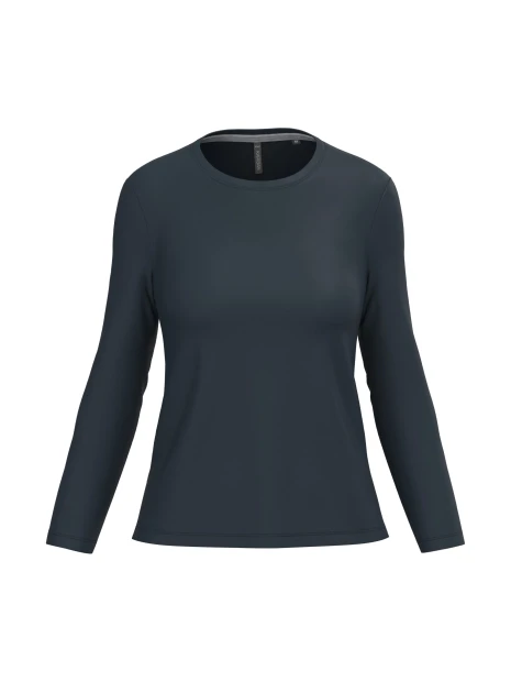 KARIBAN T-shirt col rond manches longues femme /api/colors/b68891a9-1d28-4f7a-8deb-775c45027afd personnalisable