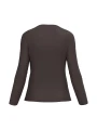 KARIBAN T-shirt col rond manches longues femme /api/colors/b1e9730e-2307-4dc6-a97e-0dcccdb1ecfa personnalisable