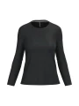 KARIBAN T-shirt col rond manches longues femme /api/colors/b9fdad4a-5e94-45cb-8c03-c08b349b28c3 personnalisable