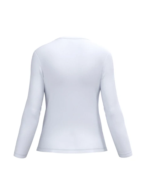 KARIBAN T-shirt col rond manches longues femme /api/colors/7a92cd2d-10d2-40b4-928b-296bb7487506 personnalisable