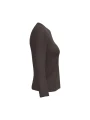KARIBAN T-shirt col rond manches longues femme /api/colors/b1e9730e-2307-4dc6-a97e-0dcccdb1ecfa personnalisable