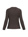 KARIBAN T-shirt col rond manches longues femme /api/colors/b1e9730e-2307-4dc6-a97e-0dcccdb1ecfa personnalisable