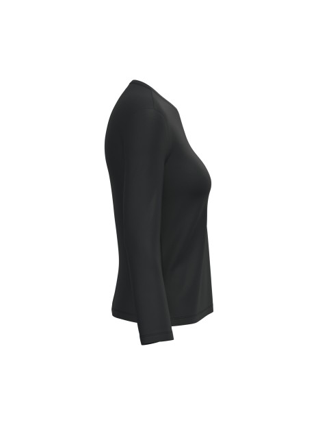 KARIBAN T-shirt col rond manches longues femme /api/colors/b9fdad4a-5e94-45cb-8c03-c08b349b28c3 personnalisable