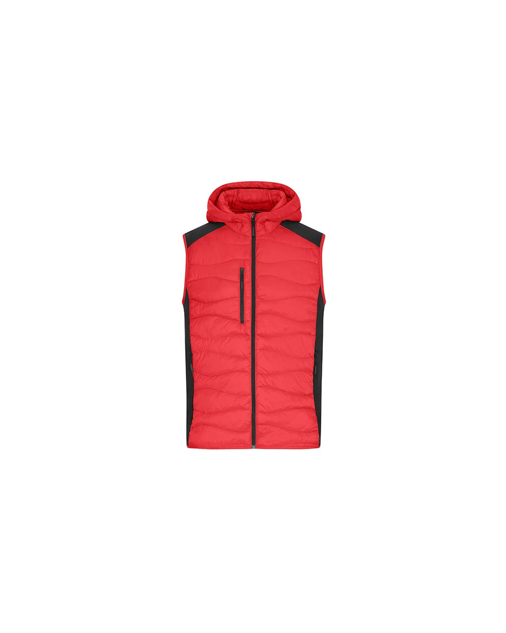 Jassen JAMES & NICHOLSON Men´s Hybrid Vest voor bedrukking &amp; borduring