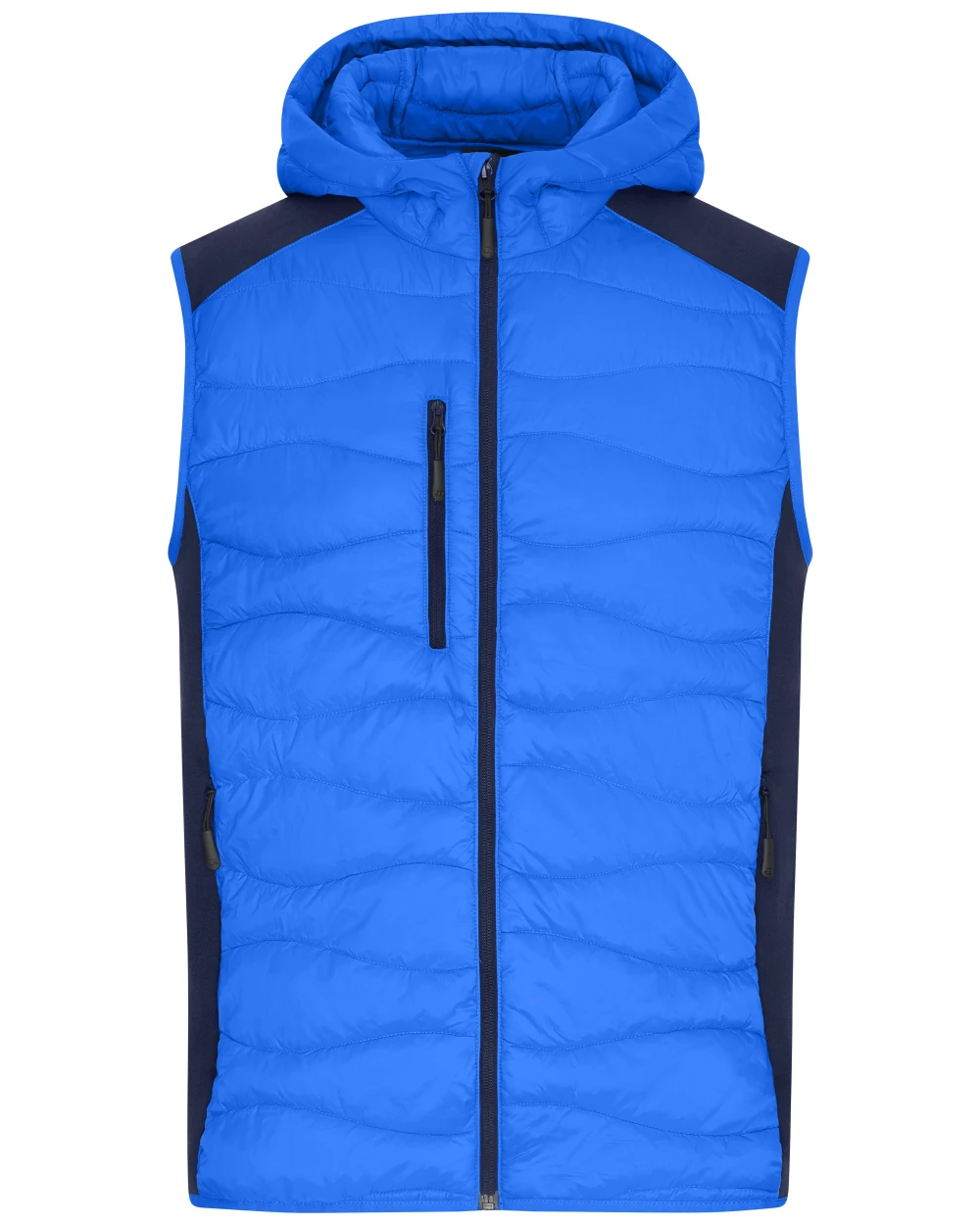 Vestes personnalisable JAMES & NICHOLSON Men´s Hybrid Vest