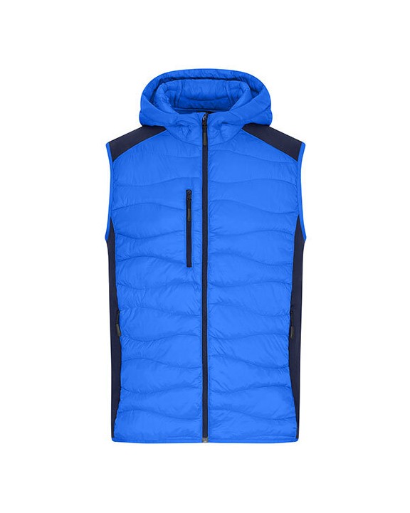 JAMES & NICHOLSON Men´s Hybrid Vest Jacken personalisierbar