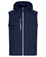 Jassen JAMES & NICHOLSON Men´s Hybrid Vest voor bedrukking &amp; borduring