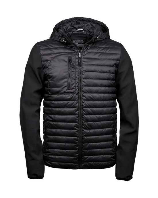Vestes personnalisable Tee Jays HOODED CROSSOVER JACKET