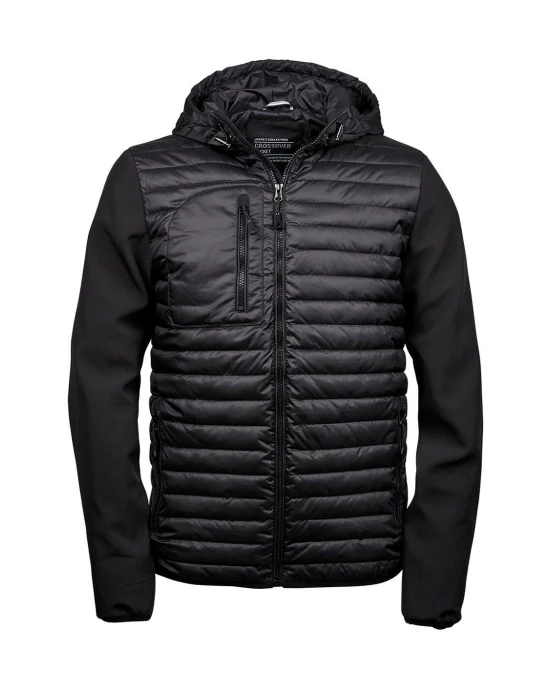 Vestes personnalisable Tee Jays HOODED CROSSOVER JACKET