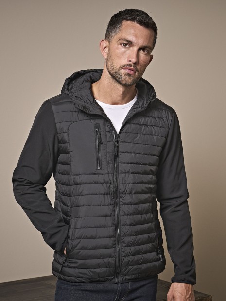 Vestes à personnaliser TEE JAYS HOODED CROSSOVER JACKET 