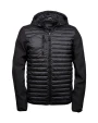 Jassen TEE JAYS HOODED CROSSOVER JACKET voor bedrukking &amp; borduring