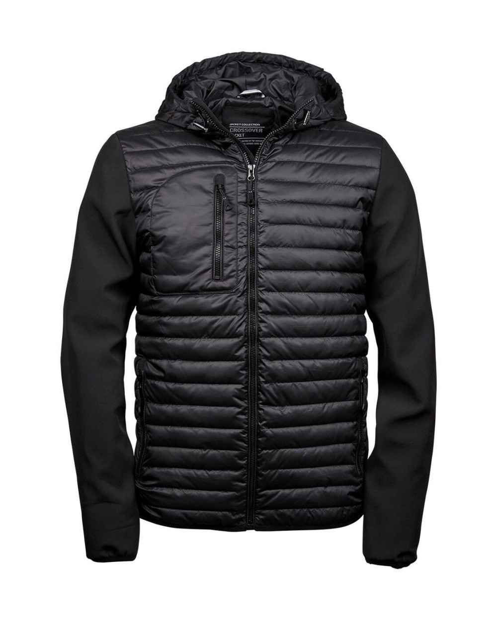 Vestes personnalisable TEE JAYS HOODED CROSSOVER JACKET