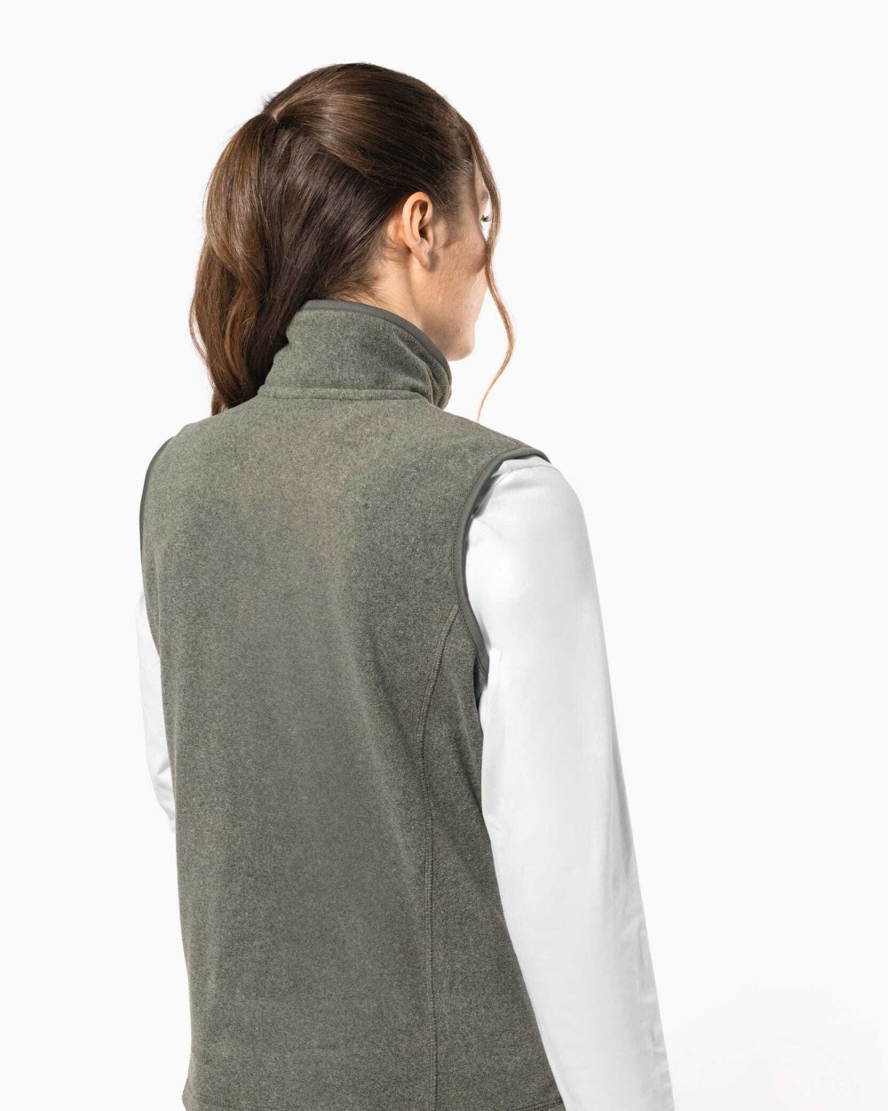 Laines polaires personnalisable KARIBAN Bodywarmer micropolaire femme