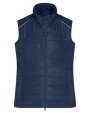 JAMES & NICHOLSON Ladies' Hybrid Vest Jacken personalisierbar