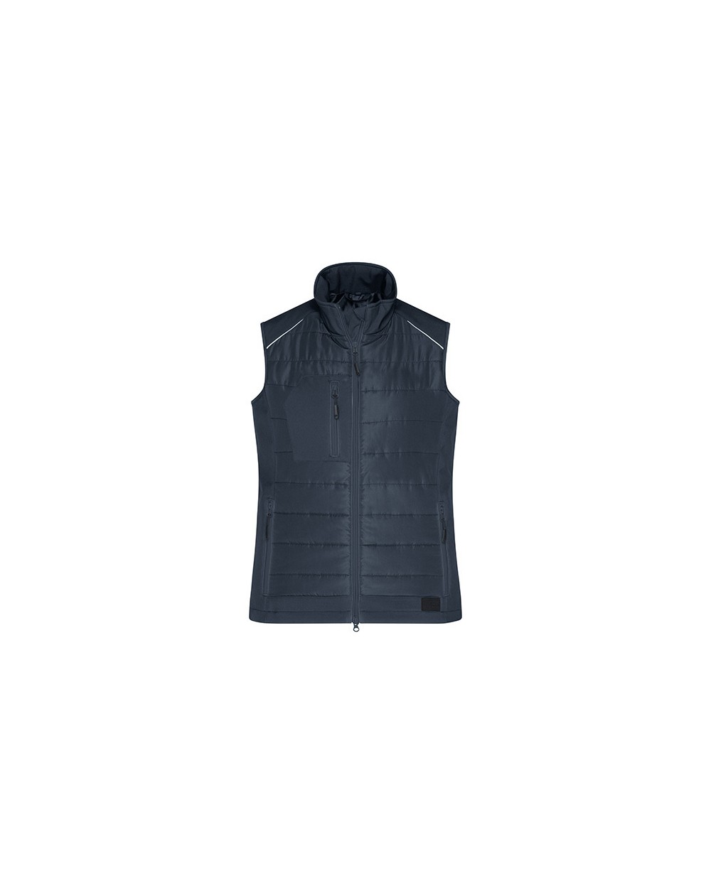 Jassen JAMES & NICHOLSON Ladies' Hybrid Vest voor bedrukking &amp; borduring