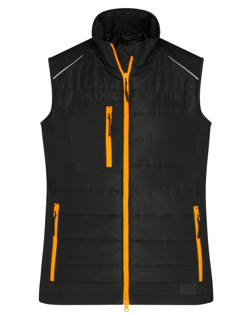 JAMES & NICHOLSON Ladies' Hybrid Vest Jacken personalisierbar