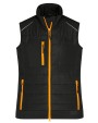 JAMES & NICHOLSON Ladies' Hybrid Vest Jacken personalisierbar