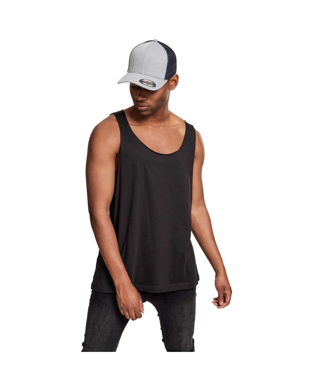 Petjes FLEXFIT Flexfit Melange Mesh Cap voor bedrukking &amp; borduring
