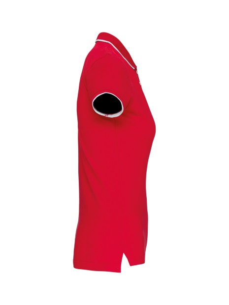 KARIBAN Polo maille piquée manches courtes femme /api/colors/fe4f4aab-b0e8-4249-854b-02e1b3d5f25f personnalisable
