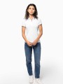 Polos à personnaliser KARIBAN Polo maille piquée manches courtes femme 