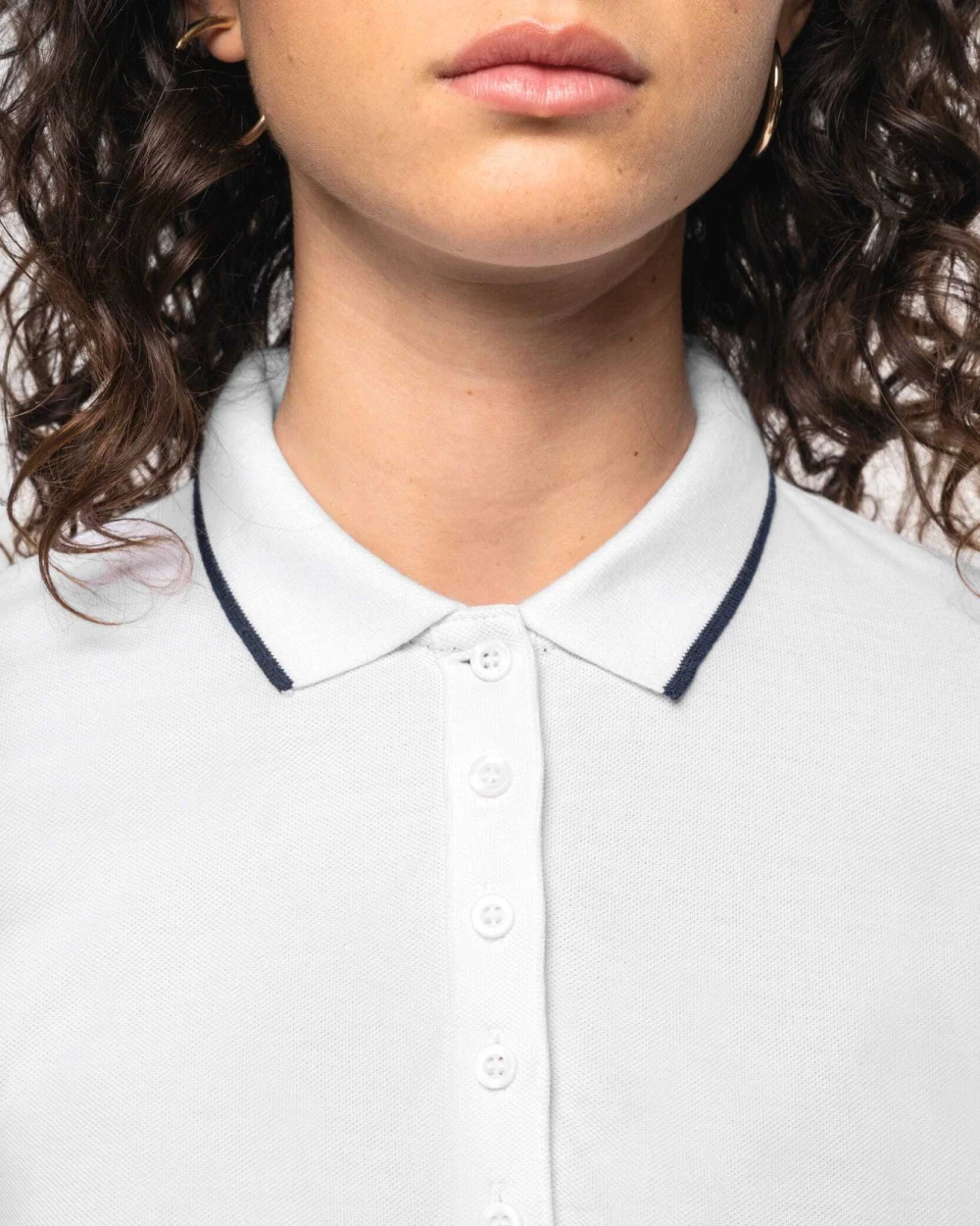 KARIBAN Damen Poloshirt Kurzarm Poloshirts personalisierbar