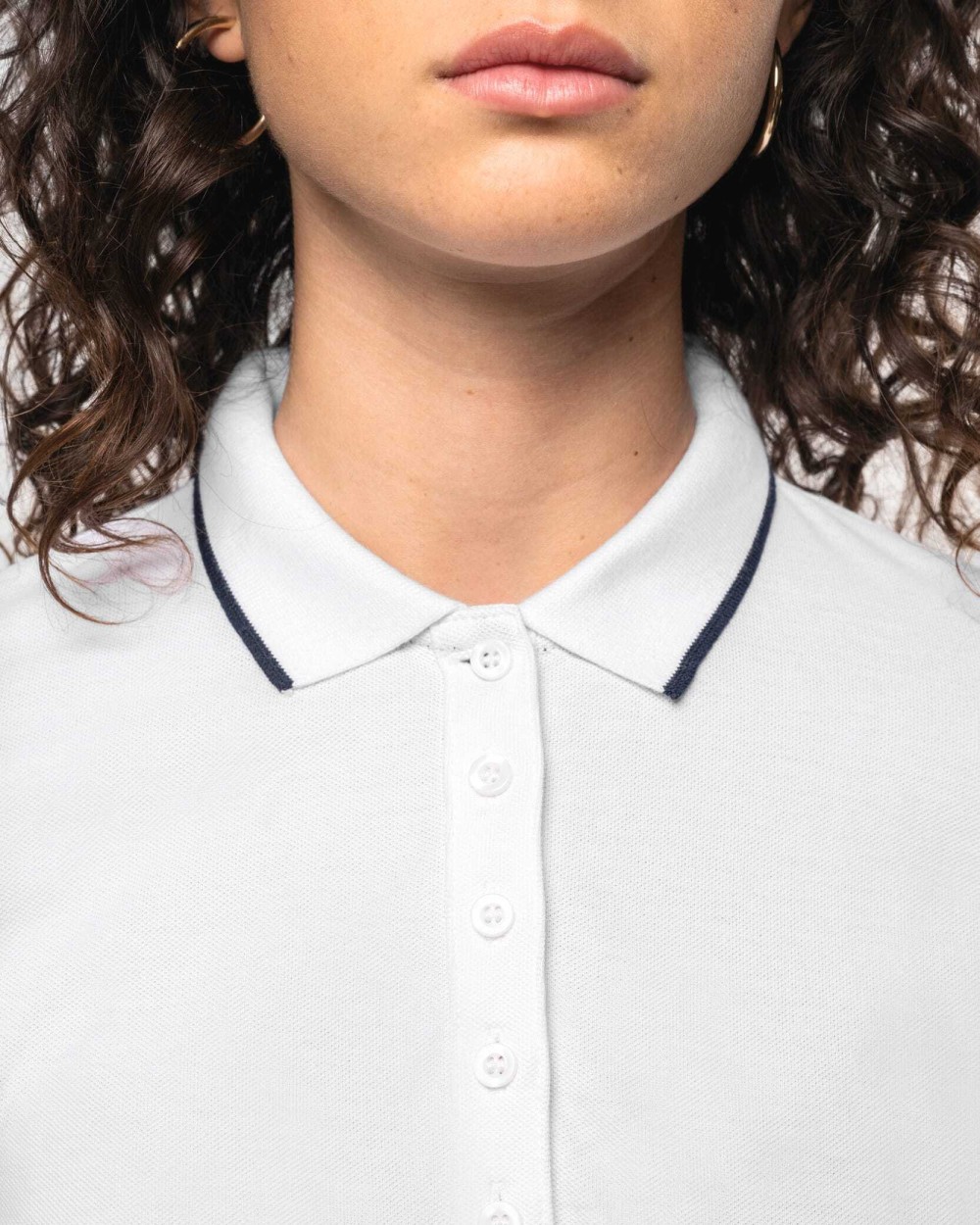 Polo's KARIBAN Damespolo korte mouwen voor bedrukking &amp; borduring