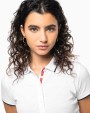 KARIBAN Damen Poloshirt Kurzarm Poloshirts personalisierbar