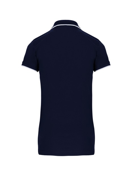 KARIBAN Polo maille piquée manches courtes femme /api/colors/fb6696fa-d893-4b95-930f-c4599194ab49 personnalisable