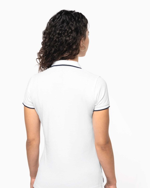 Polo's KARIBAN Damespolo korte mouwen voor bedrukking &amp; borduring