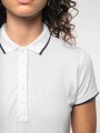 Polos à personnaliser KARIBAN Polo maille piquée manches courtes femme 