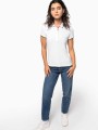 Polos à personnaliser KARIBAN Polo maille piquée manches courtes femme 