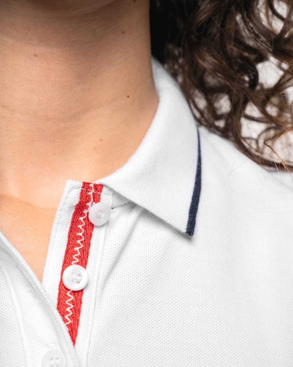 Polos personnalisable KARIBAN Polo maille piquée manches courtes femme