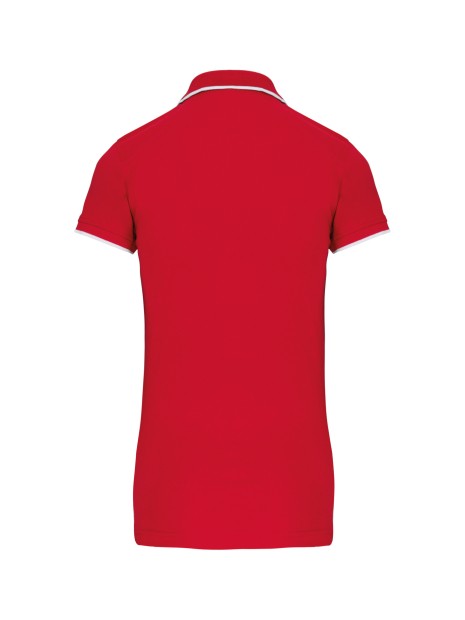 KARIBAN Polo maille piquée manches courtes femme /api/colors/fe4f4aab-b0e8-4249-854b-02e1b3d5f25f personnalisable