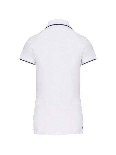 KARIBAN Polo maille piquée manches courtes femme /api/colors/f31ebd28-6775-4264-945f-b91c8d8750a6 personnalisable