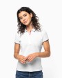 Polos personnalisable KARIBAN Polo maille piquée manches courtes femme