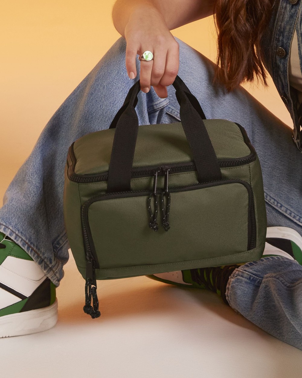 Tassen & Zakken BAG BASE RECYCLED MINI COOLER BAG voor bedrukking &amp; borduring