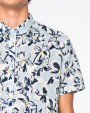Hemden NATIVE SPIRIT Herenoverhemd met plantenmotief voor bedrukking &amp; borduring