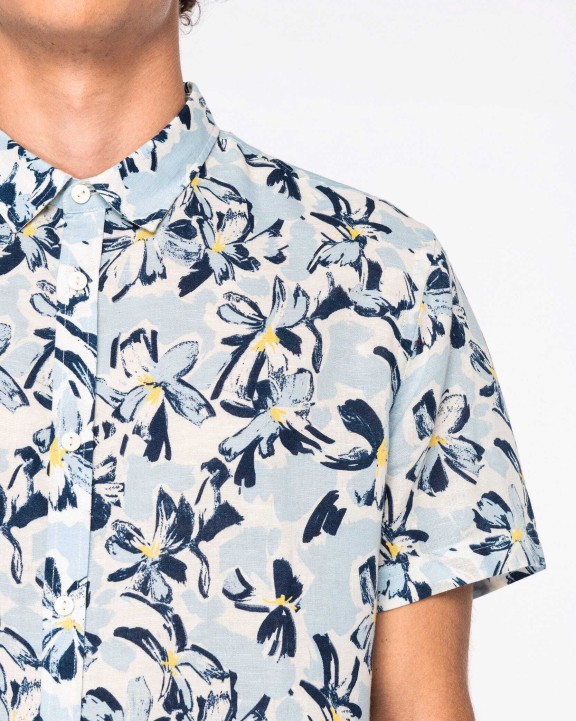 Chemises personnalisable NATIVE SPIRIT Chemise imprimé végétal homme