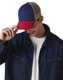 Casquettes personnalisable K-UP Casquette trucker 5 panneaux en coton canvas - K-up Gold Label